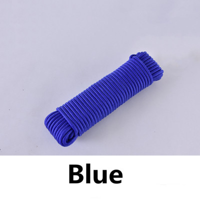 10 metrų / sklypas 6 mm kieto parašiuto laido diržo virvė Mil Spec tipo vienos krypties laipiojimo stovyklavimo išgyvenimo įranga Paracord