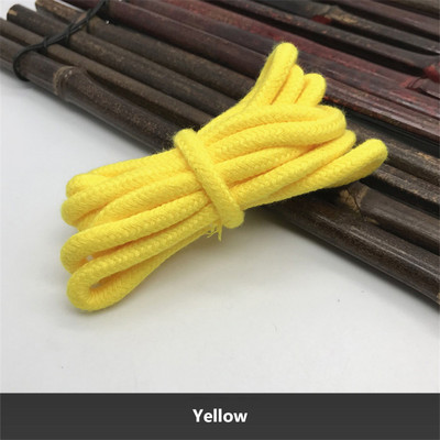 10M*6 mm Pamučno uže u boji, pulover, šešir, uže, sportske hlače, okruglo uže oko struka, DIY paracord uže, uzica, maska, privjesak, tkanina, maska, užad