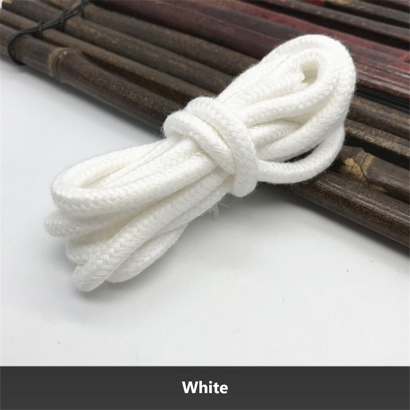 10M*6 mm Pamučno uže u boji, pulover, šešir, uže, sportske hlače, okruglo uže oko struka, DIY paracord uže, uzica, maska, privjesak, tkanina, maska, užad