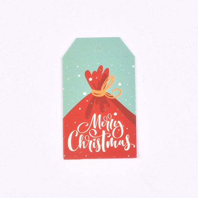 50 kom. Oznaka od kraft papira za kutiju slatkiša Ukras za božićno drvce Oslikane oznake za privjeske Oznake za darove Naljepnice za DIY ručno izrađene dekoracije za zabave c3010