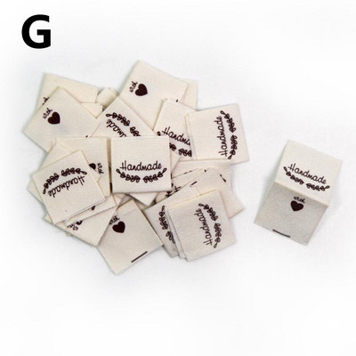 50 vnt. Drabužių etiketė Rankų darbo raidžių siuvimo etiketė miela animacinių filmų kepuraitė Amatininkų krepšys Marškinėliai Suknelė Drabužiai Drabužiai Etiketė