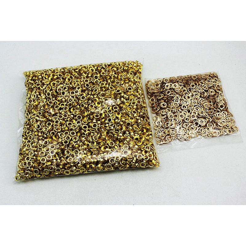 JYMISS 300 τμχ 5mm*9mm*4mm ΧΑΛΚΟΣ Επιμεταλλωμένη ροζ χρυσή οπές κουμπιά ρούχα αξεσουάρ τσάντα ευρήματα