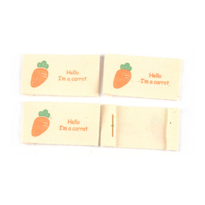 50 τμχ Μικτές ετικέτες φρούτων κινουμένων σχεδίων Έντυπη υφασμάτινη ετικέτα Ράψιμο ρούχων DIY Ετικέτα παπουτσιών ρούχων χειροποίητα χειροτεχνήματα αξεσουάρ C2891