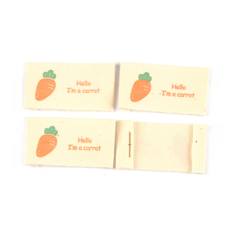 50 τμχ Μικτές ετικέτες φρούτων κινουμένων σχεδίων Έντυπη υφασμάτινη ετικέτα Ράψιμο ρούχων DIY Ετικέτα παπουτσιών ρούχων χειροποίητα χειροτεχνήματα αξεσουάρ C2891