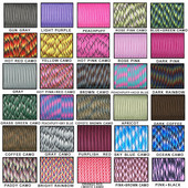 1 KOM 550 Paracord uže za padobrane Mil Spec Type III 7 Strand Core 100 FT 30 boja za penjanje, kampiranje, kopče, narukvica