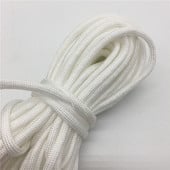 10 jardi Paracord 550 langevarjunööri nööriga köis Mil Spec Type III 7 randiga ronimistelje ellujäämisvarustus #White