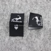 besplatna dostava veleprodajna ručno izrađena naljepnica/uradi sam darovna naljepnica/tkana naljepnica za odjeću/glavna naljepnica za odjeću/naljepnica od tkanine za igračke 200 kom puno