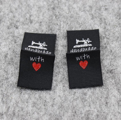 besplatna dostava veleprodajna ručno izrađena naljepnica/uradi sam darovna naljepnica/tkana naljepnica za odjeću/glavna naljepnica za odjeću/naljepnica od tkanine za igračke 200 kom puno