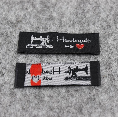 besplatna dostava veleprodajna ručno izrađena naljepnica/uradi sam darovna naljepnica/tkana naljepnica za odjeću/glavna naljepnica za odjeću/naljepnica od tkanine za igračke 200 kom puno