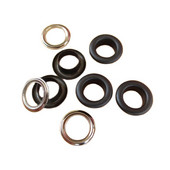 3 mm-10 mm Mat crne metalne ušice Rupe za gumbe Rupa za kopče Za DIY kožne zanate Scrapbooking cipele Oznake za kapu za remen