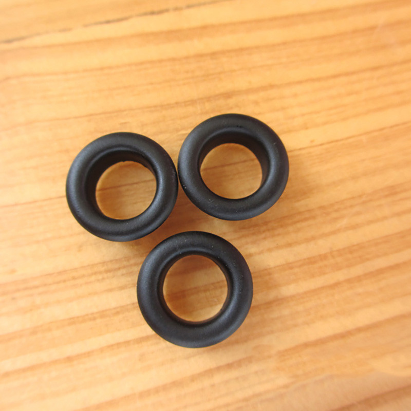 3 mm-10 mm Mat crne metalne ušice Rupe za gumbe Rupa za kopče Za DIY kožne zanate Scrapbooking cipele Oznake za kapu za remen