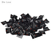 Chzimade 100 komada odjeće Oznake za odjeću Ručno izrađene s ljubavlju Šivanje Dodaci za kućnu patchwork odjeću