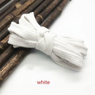 XUNZHE 10 mm *10M pamučno pleteno uže u boji, šuplja ravna upletena užad, sportski remen DIY šivaća traka, uže, cipele, šešir, ukras