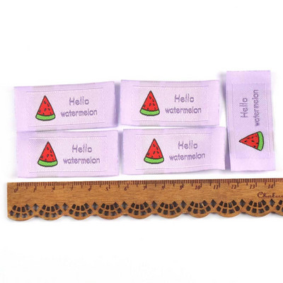 50 db eper/görögdinnye/citrom/avokádó hímző címkék varráshoz kiegészítők kötés ruhacímkék barkácsolás ruházati kellékek