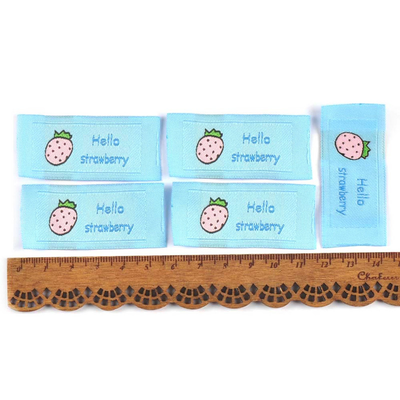 50 db eper/görögdinnye/citrom/avokádó hímző címkék varráshoz kiegészítők kötés ruhacímkék barkácsolás ruházati kellékek