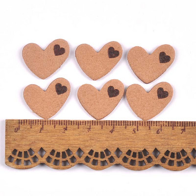 50 komada platnenih naljepnica u obliku srca s reljefnim oznakama DIY naljepnica sa zastavom za pribor za šivanje odjeće 20x18 mm cp3508