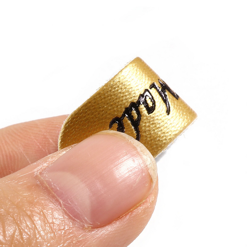 50PCS PU kožne ovalne etikete Oznake Ručno izrađene tiskane ručno izrađene kožne oznake Ručno izrađena odjeća Cipele Dodaci za šivanje 4.5x1.2cm