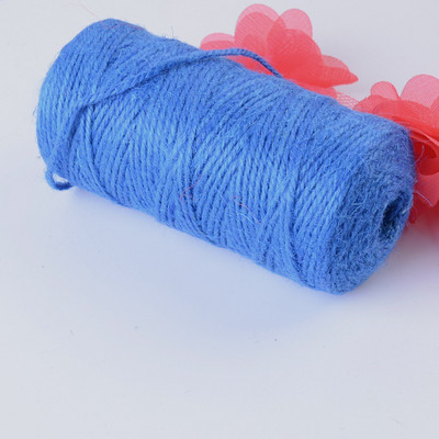 100 jardi Dabīga džutas aukla audekla aukla stīga kaņepju virve ballīte kāzu dāvanu iesaiņošana auklas diegi DIY Scrapbooking Floristi Amatniecība