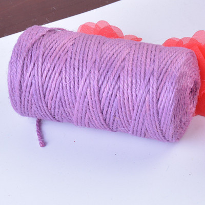 100 jardi Dabīga džutas aukla audekla aukla stīga kaņepju virve ballīte kāzu dāvanu iesaiņošana auklas diegi DIY Scrapbooking Floristi Amatniecība