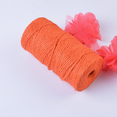 100 jardi Dabīga džutas aukla audekla aukla stīga kaņepju virve ballīte kāzu dāvanu iesaiņošana auklas diegi DIY Scrapbooking Floristi Amatniecība