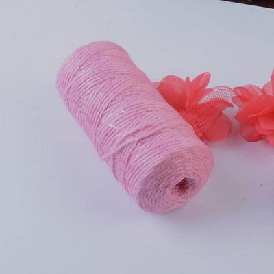 100 jardi Dabīga džutas aukla audekla aukla stīga kaņepju virve ballīte kāzu dāvanu iesaiņošana auklas diegi DIY Scrapbooking Floristi Amatniecība