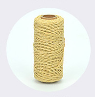 100 m garš/100 jardu tīras kokvilnas, savītas auklas virves Amatniecības izstrādājumi Makrame Artisan String Daudzkrāsains kokvilnas lina virve Mājas tekstils