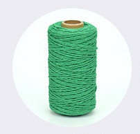 100 m garš/100 jardu tīras kokvilnas, savītas auklas virves Amatniecības izstrādājumi Makrame Artisan String Daudzkrāsains kokvilnas lina virve Mājas tekstils