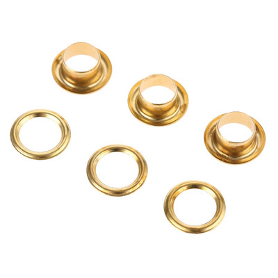 100 komada 5 mm 6 mm 8 mm alat za zakovice mesingana dvostrana ušica šuplja zakovica za odjeću torba za remen cipela