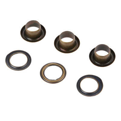 100 komada 5 mm 6 mm 8 mm alat za zakovice mesingana dvostrana ušica šuplja zakovica za odjeću torba za remen cipela