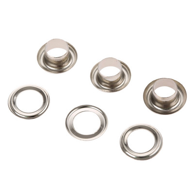 100 komada 5 mm 6 mm 8 mm alat za zakovice mesingana dvostrana ušica šuplja zakovica za odjeću torba za remen cipela