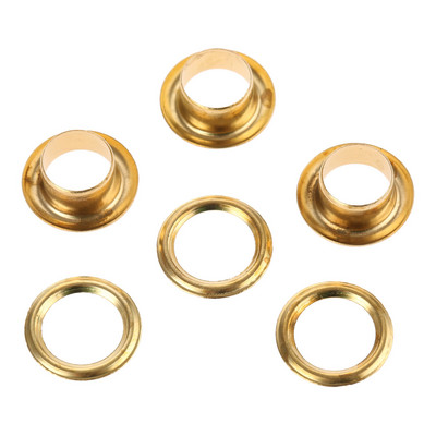 100 komada 5 mm 6 mm 8 mm alat za zakovice mesingana dvostrana ušica šuplja zakovica za odjeću torba za remen cipela