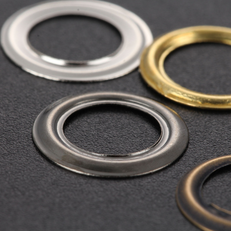 100 komada 5 mm 6 mm 8 mm alat za zakovice mesingana dvostrana ušica šuplja zakovica za odjeću torba za remen cipela