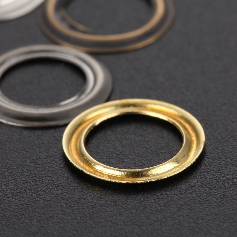 100 komada 5 mm 6 mm 8 mm alat za zakovice mesingana dvostrana ušica šuplja zakovica za odjeću torba za remen cipela