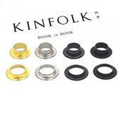 100 kompleta 8 mm mesingana dvostrana ušica s podloškom za pranje, kožna obrtnička ušnica za popravak, okrugli prstenovi za oči, torba za cipele, remen za odjeću, šešir