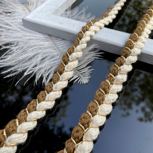 2022 új stílusú koreai kis illatos szél arany drót kétszálas színhez illő szalag csipke DIY haj kiegészítők ruhák