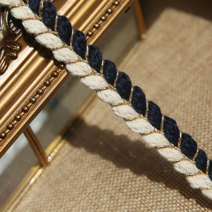 2022 új stílusú koreai kis illatos szél arany drót kétszálas színhez illő szalag csipke DIY haj kiegészítők ruhák