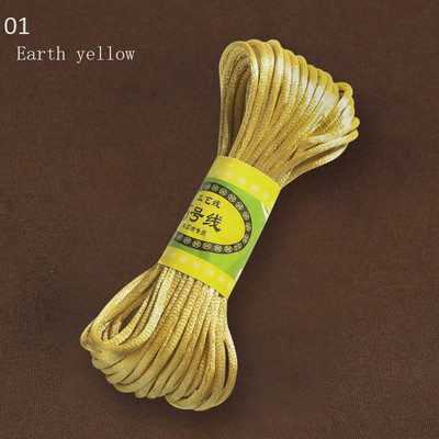 20 M/lot 2,5 mm fir de nailon nod chinezesc cordon de macrame brăţară sfoară împletită DIY ciucuri margele pentru fir Shamballa