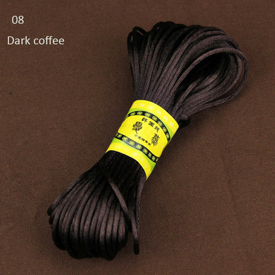20 M/lot 2,5 mm fir de nailon nod chinezesc cordon de macrame brăţară sfoară împletită DIY ciucuri margele pentru fir Shamballa