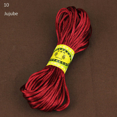 20 M/lot 2,5 mm fir de nailon nod chinezesc cordon de macrame brăţară sfoară împletită DIY ciucuri margele pentru fir Shamballa