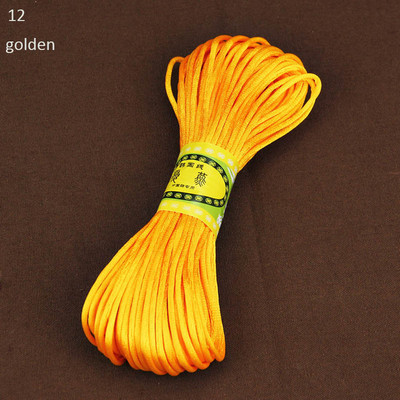 20 M/lot 2,5 mm fir de nailon nod chinezesc cordon de macrame brăţară sfoară împletită DIY ciucuri margele pentru fir Shamballa