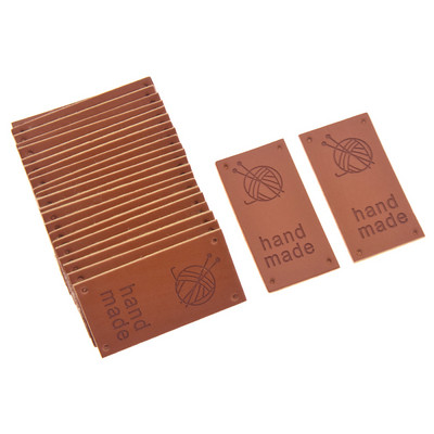 24 ks/lot ručne vyrábané písmená z PU kožené štítky pre DIY šitie, remeslá, tašky, klobúky, oblečenie, materiály, potreby