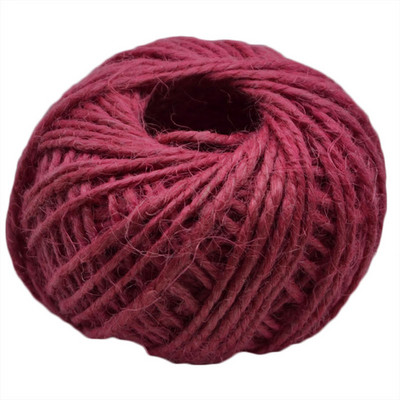 30 M/rullis Dabīga džutas aukla audekls Hesijas auklas stīgu kaņepju virve DIY amatniecības piederumi kāzu ballīšu dāvanu iesaiņojuma dekorēšana