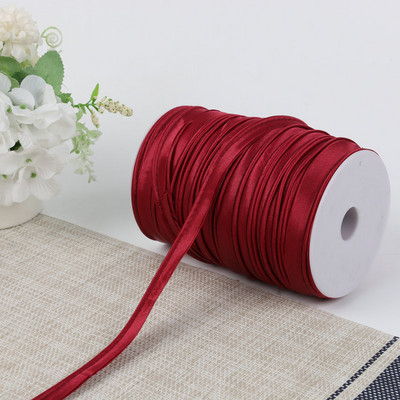 12 mm visokokvalitetna poliesterska satenska traka za šivanje rubova, ručno izrađena za DIY odjeću, kućnu posteljinu