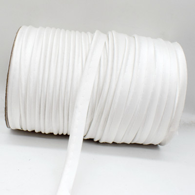 12 mm visokokvalitetna poliesterska satenska traka za šivanje rubova, ručno izrađena za DIY odjeću, kućnu posteljinu