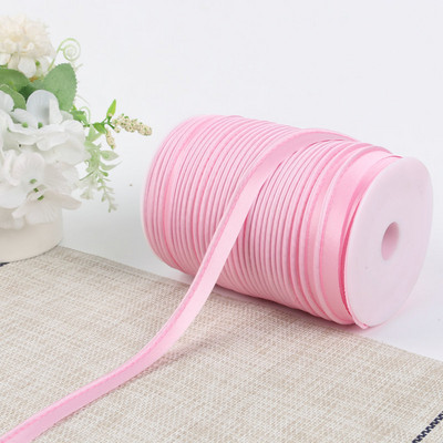 12 mm visokokvalitetna poliesterska satenska traka za šivanje rubova, ručno izrađena za DIY odjeću, kućnu posteljinu