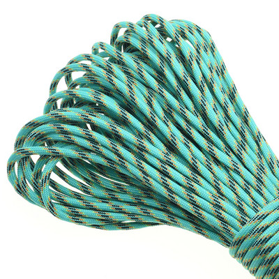 1kom 100FT 550 Paracord uže za padobrane Mil Spec Type III jezgra od 7 niti za penjanje, kampiranje, kopče, narukvica