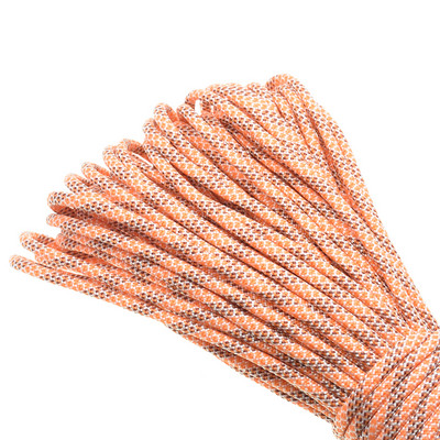 1kom 100FT 550 Paracord uže za padobrane Mil Spec Type III jezgra od 7 niti za penjanje, kampiranje, kopče, narukvica