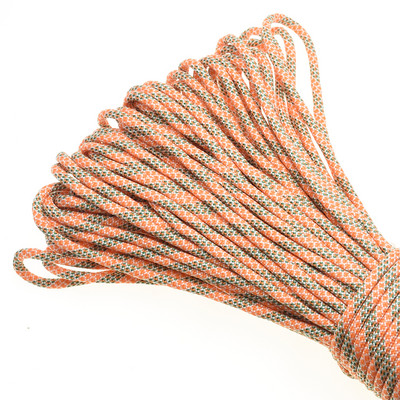 1kom 100FT 550 Paracord uže za padobrane Mil Spec Type III jezgra od 7 niti za penjanje, kampiranje, kopče, narukvica