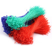 500 komada 5 inča Petlja za privjesak za odjeću Brava za privjesak za privjesak od plastike Sigurnosna uskočna brava Crna Crvena Ljubičasta Zelena Plava Bijela Boja