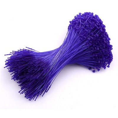 500 komada 5 inča Petlja za privjesak za odjeću Brava za privjesak za privjesak od plastike Sigurnosna uskočna brava Crna Crvena Ljubičasta Zelena Plava Bijela Boja